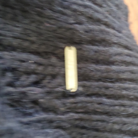 Gilly Hicks woman's blue cable knit vneck pullover sweater size M - Picture 10 of 12